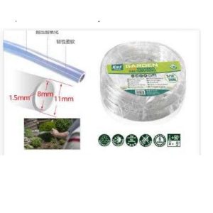 Átlátszó locsolótömlő víztiszta slag 1/4" (6/8mm) - 10m Kmt TOOLS