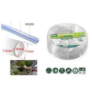 Átlátszó locsolótömlő víztiszta slag 5/16" (8/11mm) - 20m Kmt TOOLS