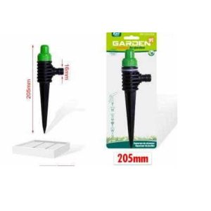 Kerti leszúrható mikroszórófej állítható mini esőztető 205mm Kmt TOOLS