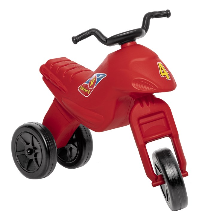 Super Bike 4 Maxi Lábbal hajtatós kismotor , piros , 60×28×48 cm