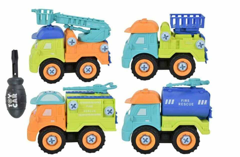 DIY Interaktív Építőjáték – Szétszedhető Mentőcsapat