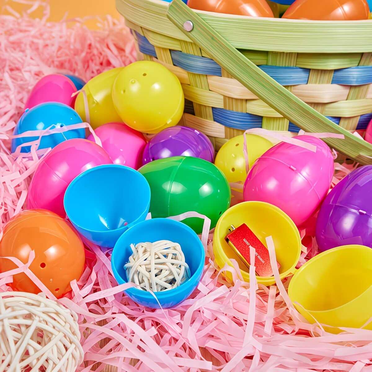 Újratöltehtő színes műanyag kistojás 18db / csomag , 4 cm - Image 5