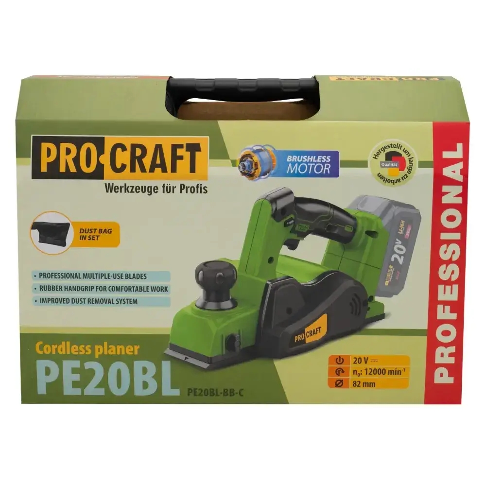 Elektromos Gyalu Asztallal 82mm 1650W PE1650 PROCRAFT - Image 8