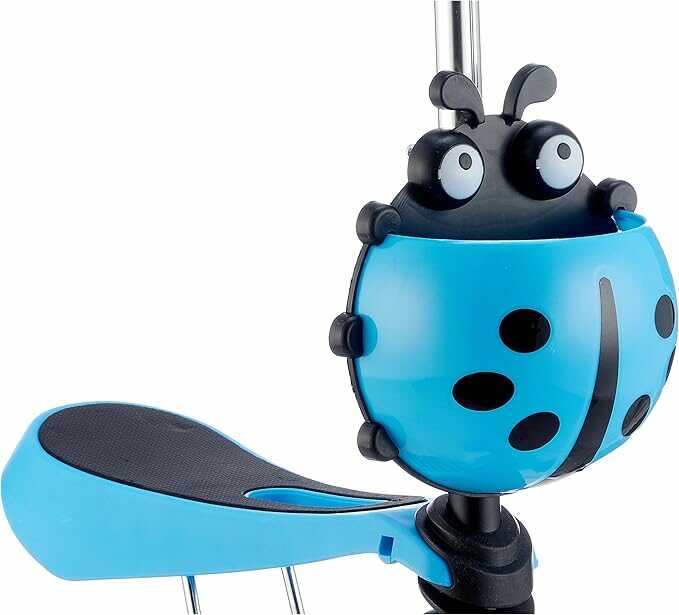 3 az 1-ben katicás gyermek roller ,világító kerekekkel és levehető üléssel , kék - Image 2