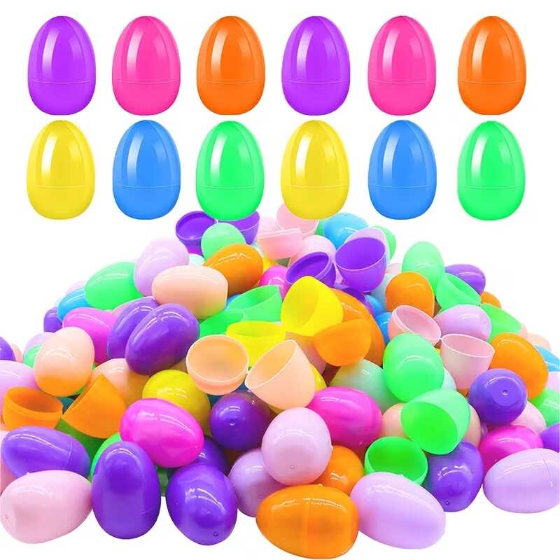 Újratöltehtő színes műanyag kistojás 18db / csomag , 4 cm - Image 7