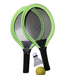 Gyerek teniszütő szett labdával és tollaslabdával