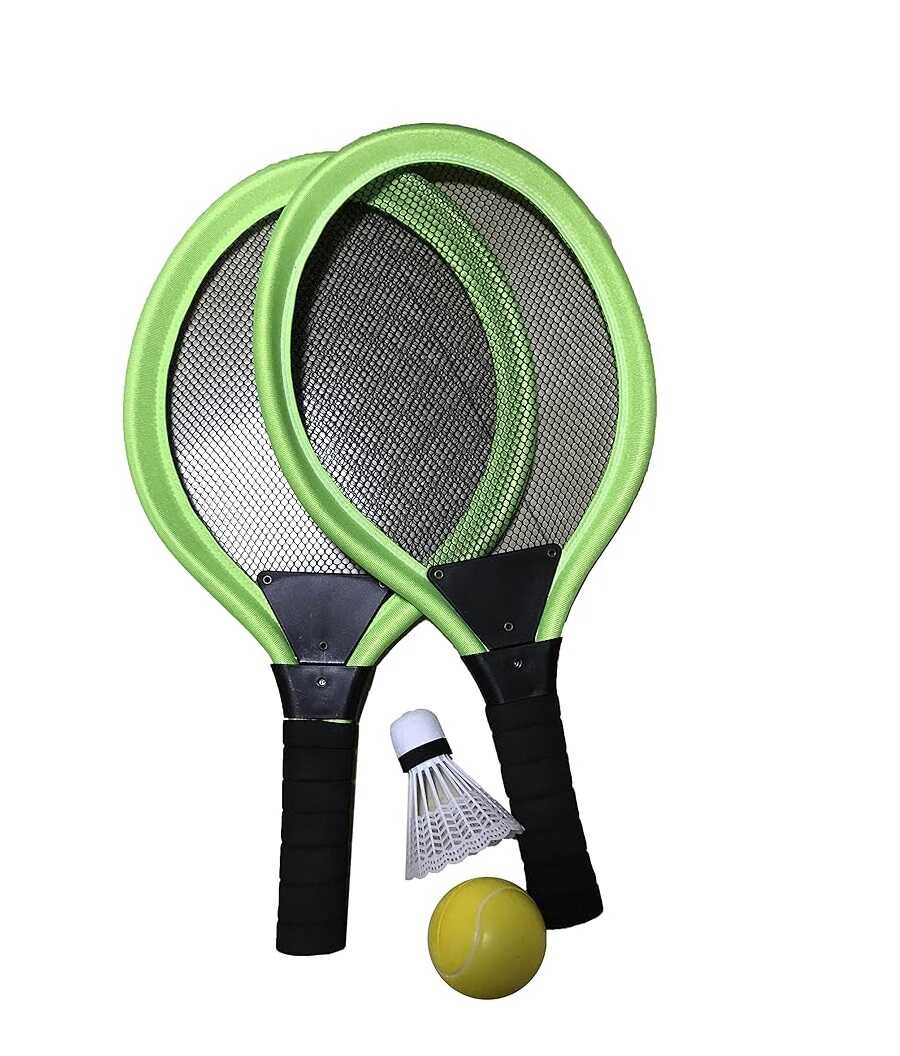 Gyerek teniszütő szett labdával és tollaslabdával