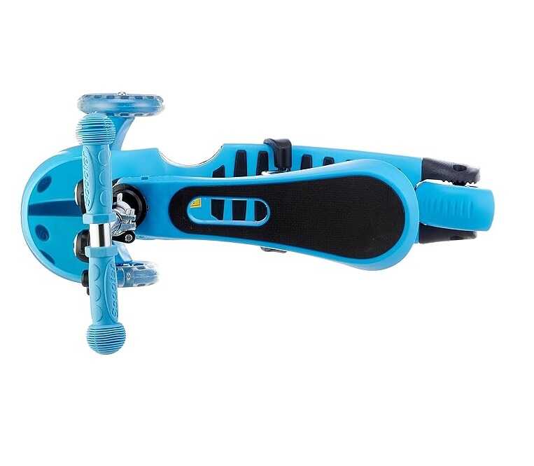 3 az 1-ben katicás gyermek roller ,világító kerekekkel és levehető üléssel , kék - Image 4