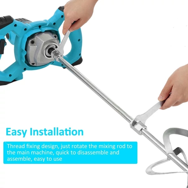 Elektromos Keverőgép - 2 db keverőszárral 3700W Ipari Teljesítmény SM-1020 SUPAMASTER - Image 4