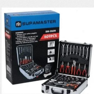 609 Részes Szerszámkészlet - Alumínium Gurulós Kofferben SM-2609 SUPAMASTER