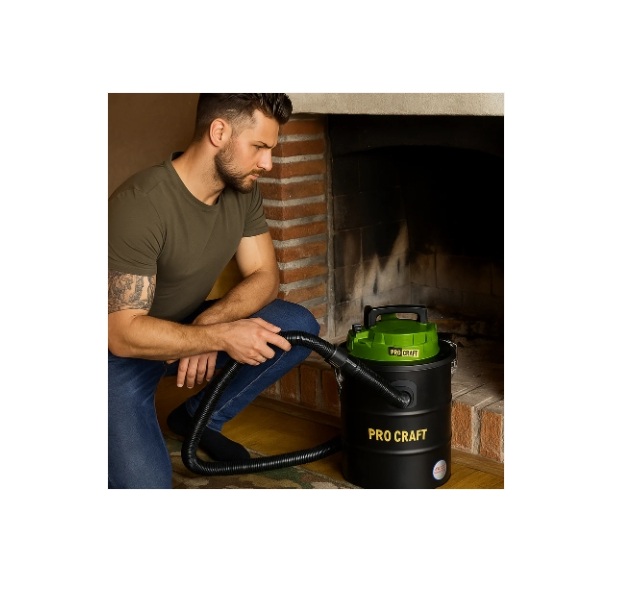 Rozsdamentes Hamuporszívó 20L 1200W (Alumínium cső) VC1550 PROCRAFT - Image 5