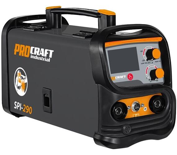 Kombinált Inverteres Hegesztő 3 in 1 (Elektródás és Flux) 130A LCD SPI-290 PROCRAFT