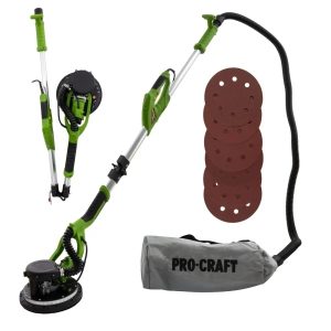 Gipszkarton Csiszoló Zsiráf LED Világítással 1050W EX1050 PROCRAFT