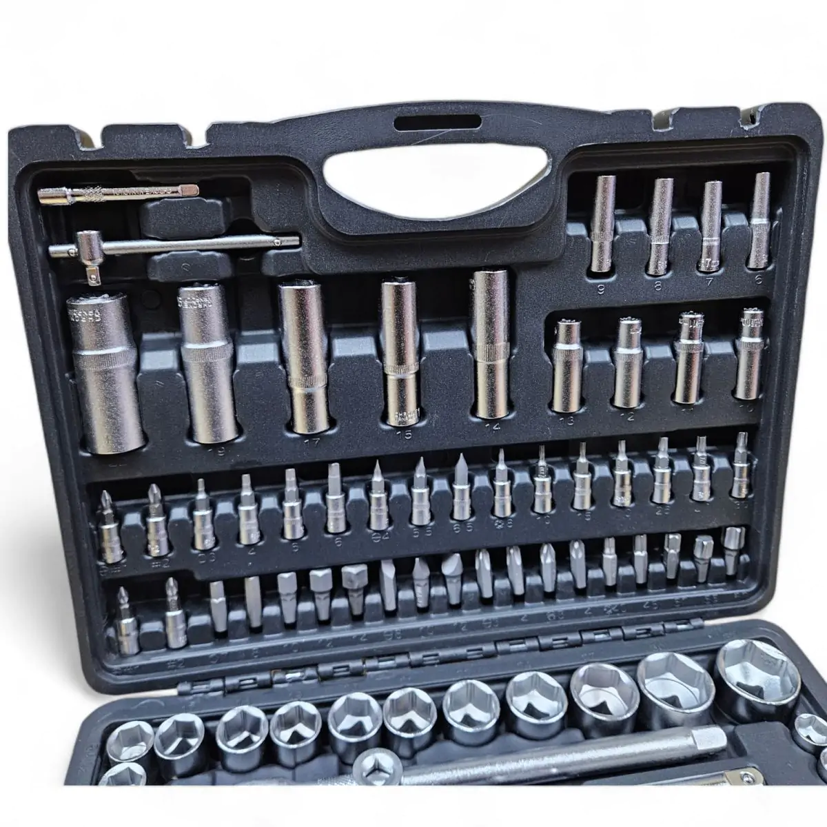 Ipari Dugókulcs és Kéziszerszám Készlet 108 részes (Cr-V Steel) WS-108 PROCRAFT - Image 4