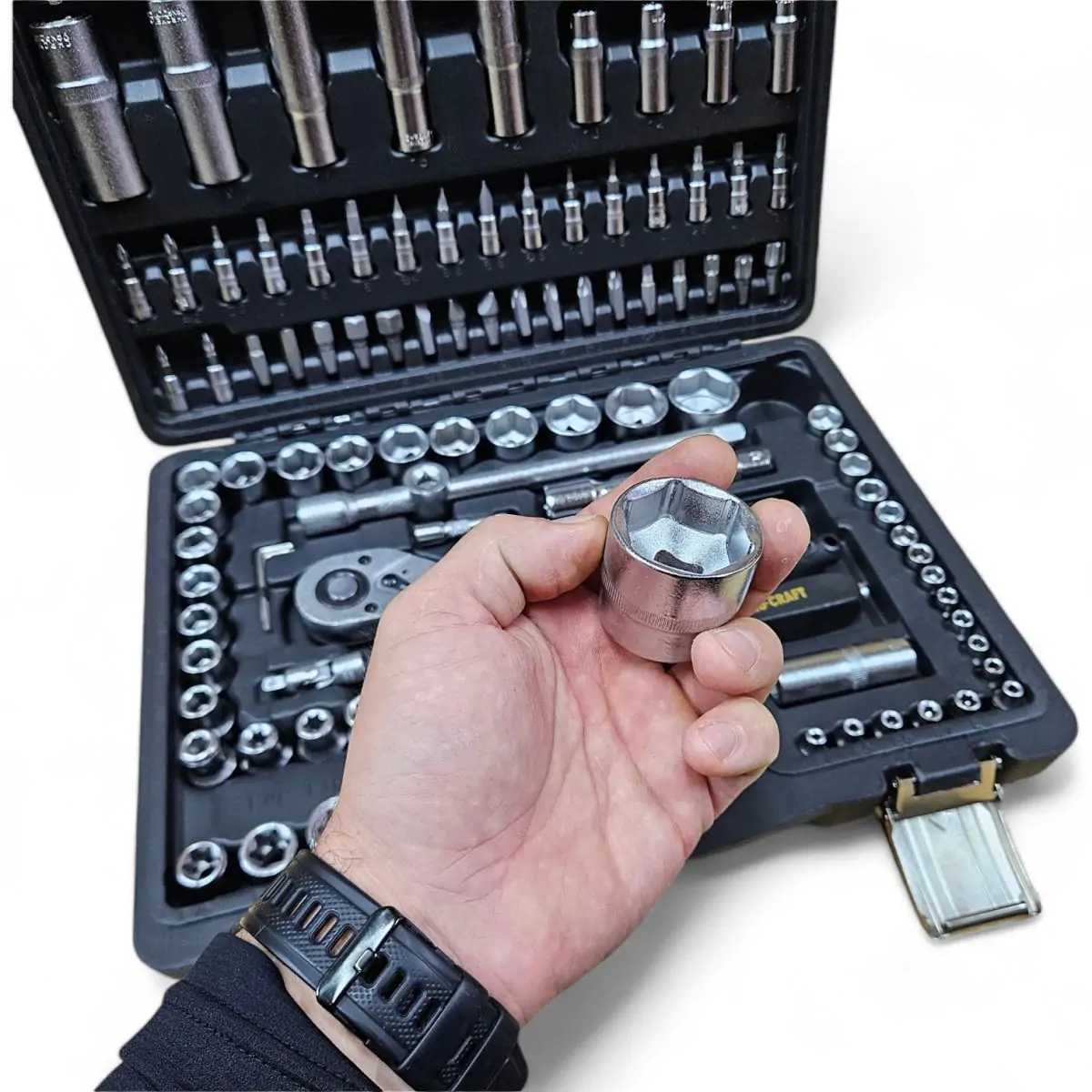 Ipari Dugókulcs és Kéziszerszám Készlet 108 részes (Cr-V Steel) WS-108 PROCRAFT - Image 7
