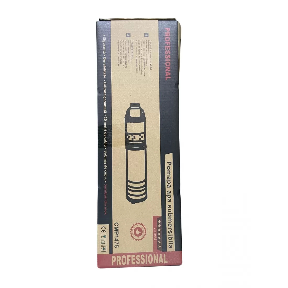 Mélykúti Csőbúvár Szivattyú - 1500W 160m Emeléssel 1" CMP1475 PROFESSIONAL - Image 3