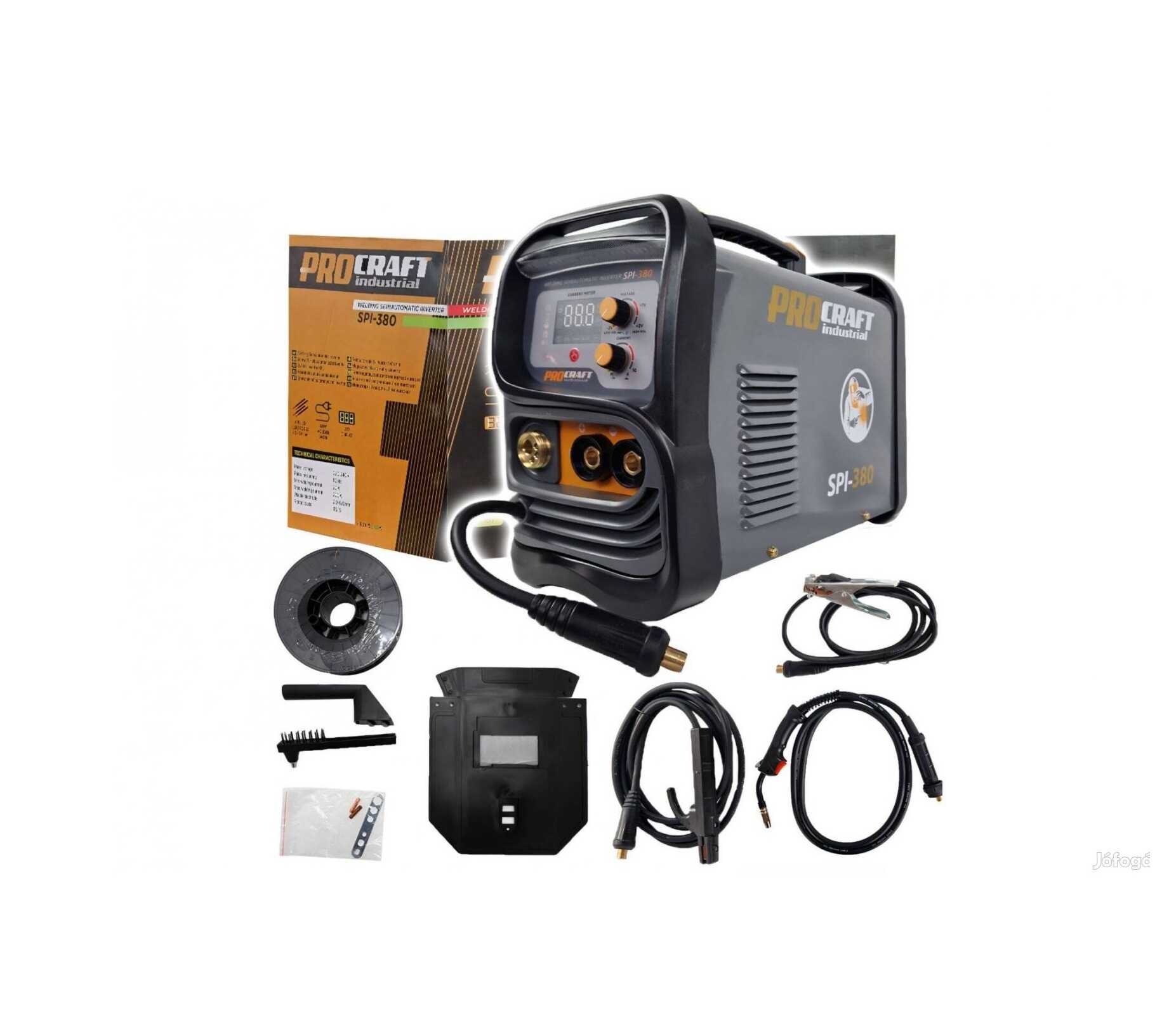Inverteres Hegesztőgép 3 in 1 (Elektródás és Co) 180A LCD SPI-380 PROCRAFT INDUSTRIAL - Image 3
