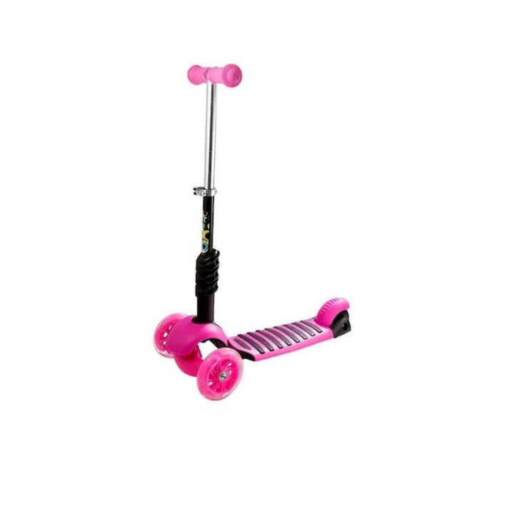 3 az 1-ben katicás gyermek roller ,világító kerekekkel és levehető üléssel , rózsaszín - Image 7