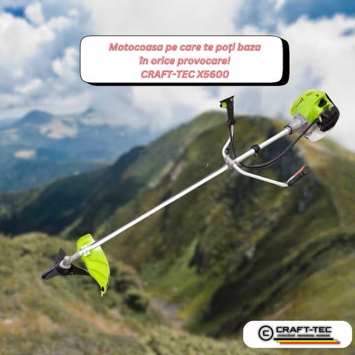 Benzines Fűkasza - 7.6 LE Extra Power Ultra Pro X5600 CRAFT-TEC - Image 4