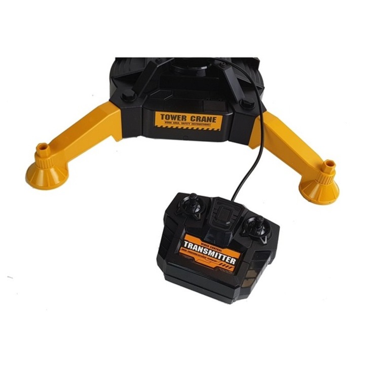 Interaktív Építőipari Toronydaru 360 Fokban Forgatható Karral , 88 cm - Image 6