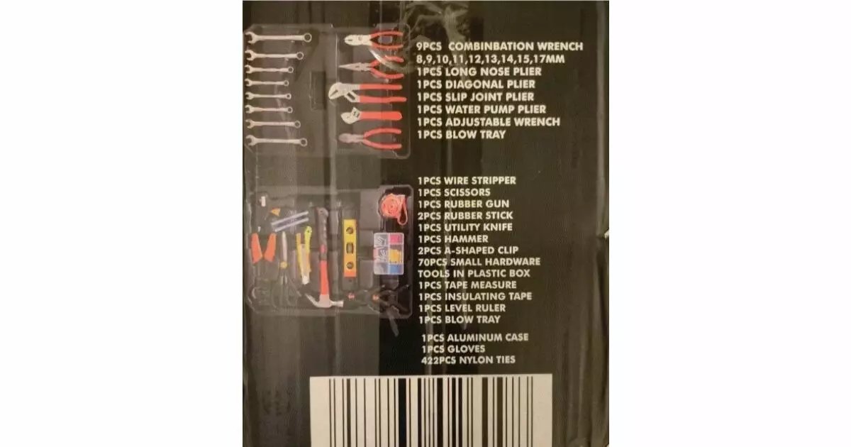 609 Részes Szerszámkészlet - Alumínium Gurulós Kofferben SM-2609 SUPAMASTER - Image 5