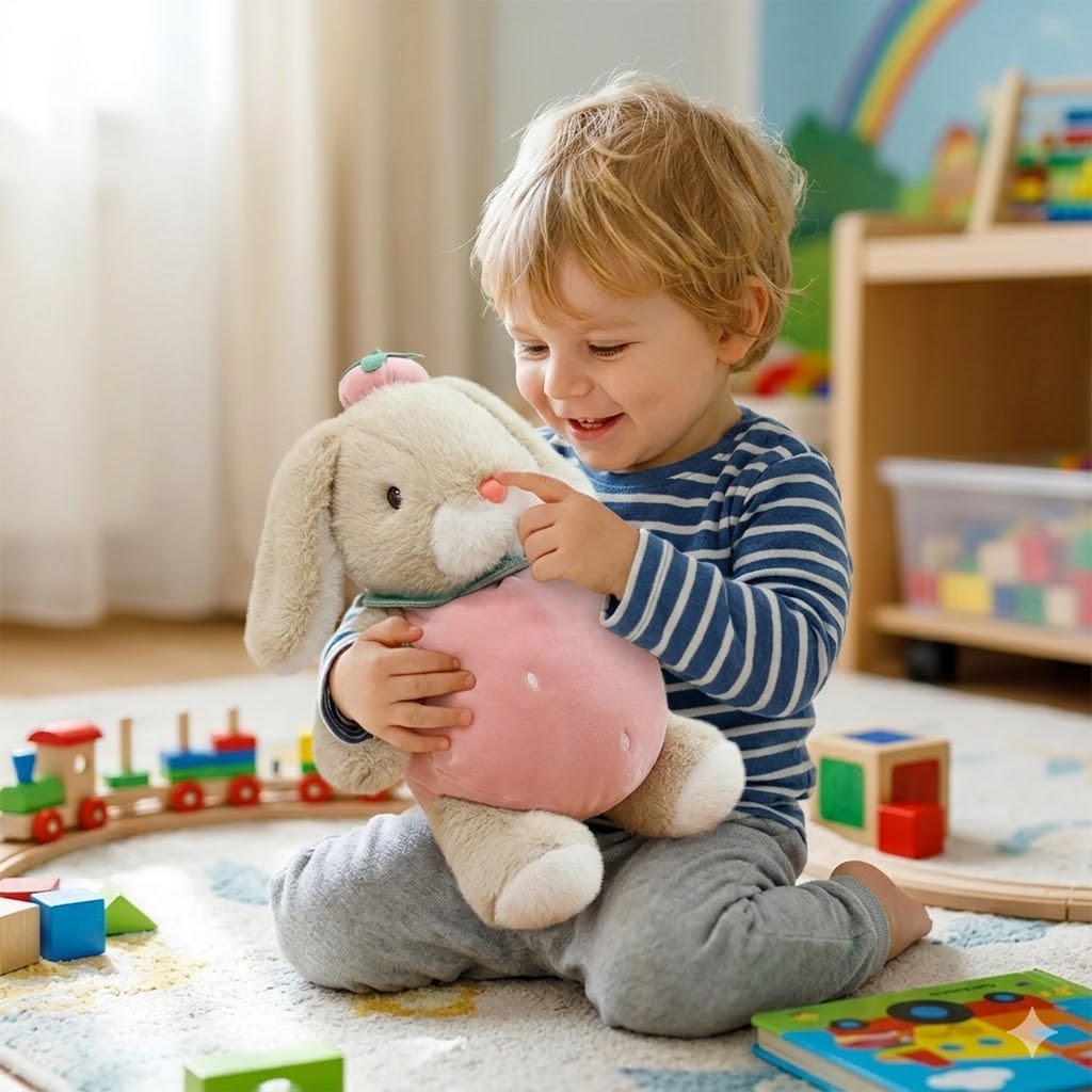 Ai inteligens Okos Plüss nyuszi oktatótárs és beszélgetőpartner kérdezz bármit és válaszol neked - Image 5