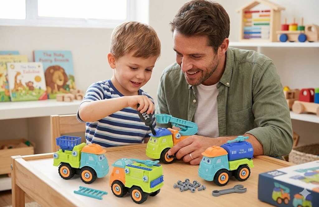 DIY Interaktív Építőjáték – Szétszedhető Mentőcsapat - Image 3