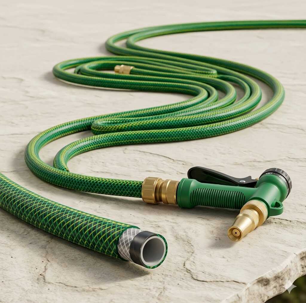 Locsolótömlő kerti slag 3/4" - 15m Kmt TOOLS - Image 2