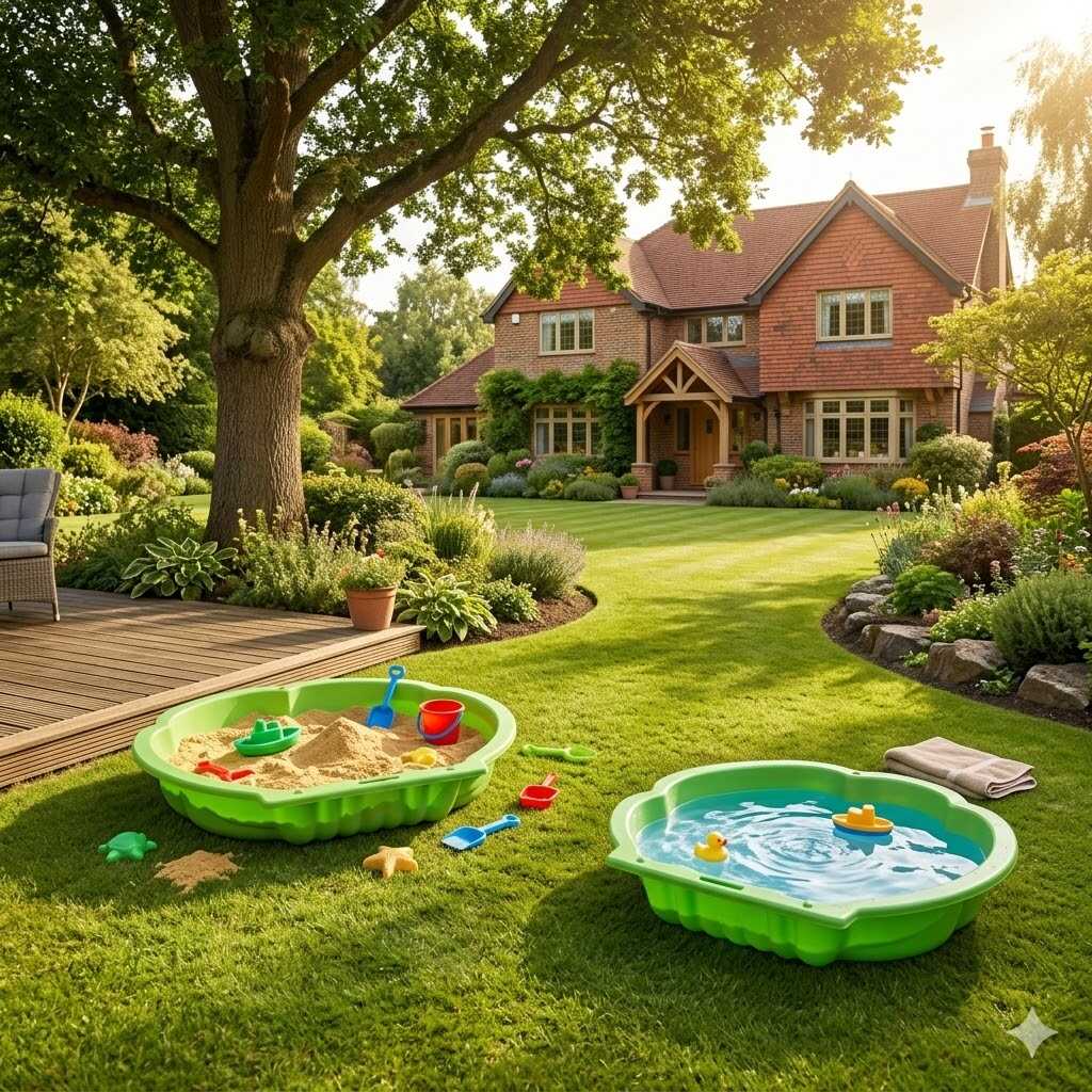 Kagyló homokozó/medence zöld , 107× 79 × 8 cm - Image 3