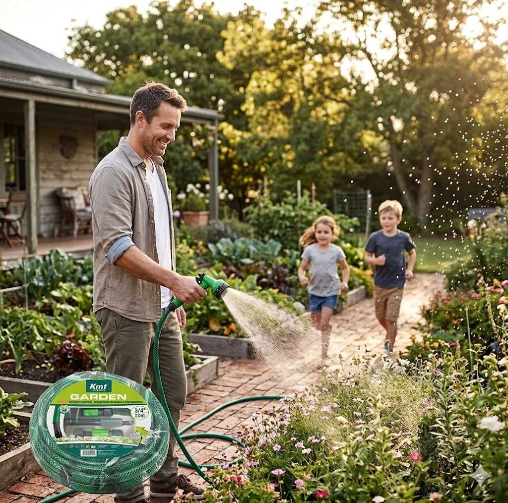 Locsolótömlő kerti slag 3/4" - 15m Kmt TOOLS - Image 3