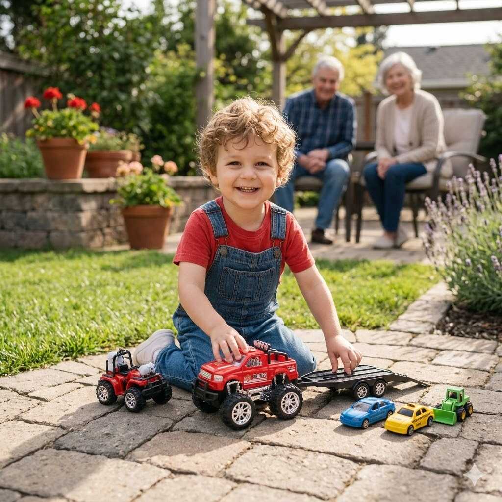 Tűzoltó Off-Road Terepjáró Utánfutóval és Mentő Quad Járművel - Image 4