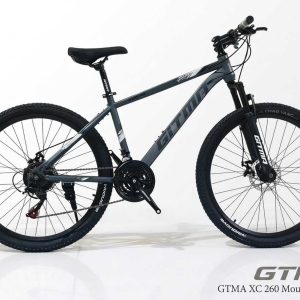 Junior mountain bike 24” – professzionális terepkerékpár 8–12 éveseknek, grafit-ezüst – Gitma