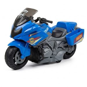 Multifunkciós Városi Rendőrmotor Élethű Szirénával és Világítással -