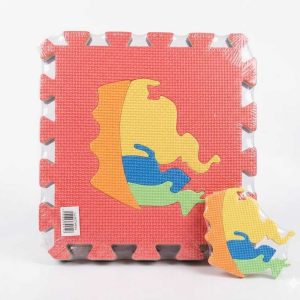 Pihe puha habszivacs szőnyeg gyerekeknek , 10 db -os ,29 ×29×1 cm