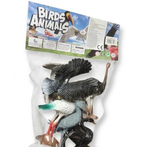 Vízi és erdei madarak figura szett gyerekeknek Birds Animals