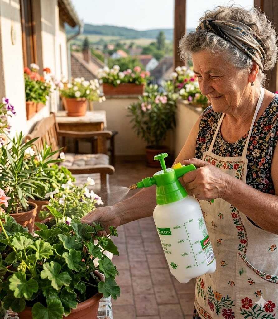 Kézi nyomáspermetező kerti szórófejes flakon 1.25L Kmt TOOLS - Image 4