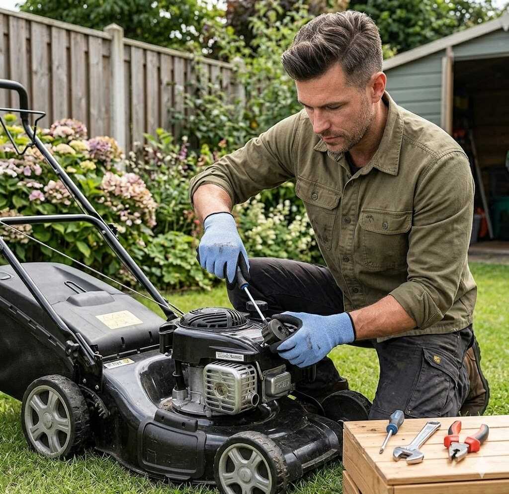 Latexszel mártott csúszásmentes szerelőkesztyű L-es méret Kmt TOOLS - Image 4