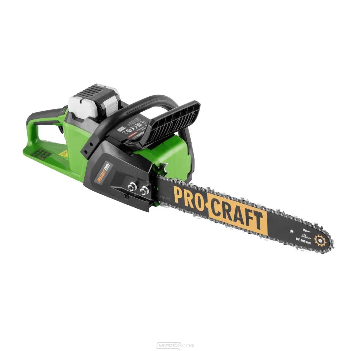 Akkus Láncfűrész 40cm 40V 8Ah (Brushless) PKA48Li PROCRAFT - Image 3