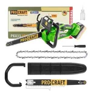Akkumulátoros Láncfűrész 30cm (Brushless) 20V PKA33 PROCRAFT