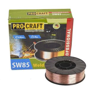 Rézbevonatú Hegesztőhuzal 0,8mm 5kg (ER 70S-6) SW85 PROCRAFT