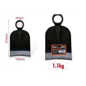 Kerti acél kapafej megerősített nyakkal 155x273mm Kmt TOOLS