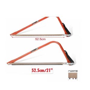 Kerti keretes fűrész feszítőkarral és edzett pengével 525mm Kmt TOOLS