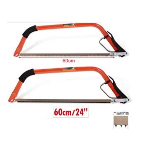 Kerti keretes fűrész feszítőkarral és ujjvédővel 600mm Kmt TOOLS