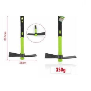 Kerti mini kézi keresztcsákány és talajlazító üvegszálas nyéllel 350g Kmt TOOLS