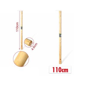 Kerti fa szerszámnyél kerek fejjel kapákhoz és gereblyékhez 110cm Kmt TOOLS