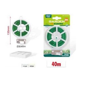 Kerti lágyszárú kötöződrót beépített vágóval 40m Kmt GARDEN