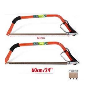 Kerti fémkeretes fűrész gyorsfeszítő karral és ujjvédővel 600mm Kmt TOOLS