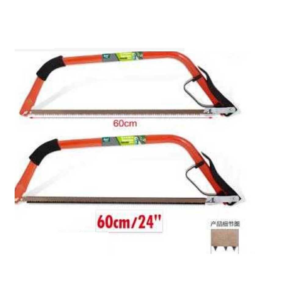 Kerti fémkeretes fűrész gyorsfeszítő karral és ujjvédővel 600mm Kmt TOOLS