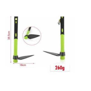 Kombinált kerti mini csákány és kapa ergonomikus nyéllel 385mm Kmt TOOLS