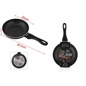 Tapadásmentes alumínium prémium serpenyő szilikon nyéllel 20cm Kmt STYLE